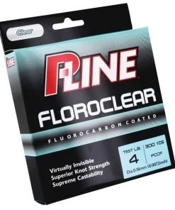 Rockin C P-Line Floroclear Fluorocarbon Coated Line Fishing Line