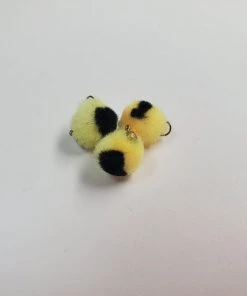 Weaver's Tackle Store Glo Ball Mini Jigs Wisconsin Cheese With Black Dot Glo-Ball Mini Jig