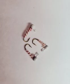 Weaver's Tackle Store Mini Jigs Red And White Mini Jig