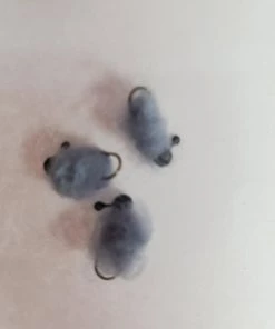 Weaver's Tackle Store Gray Fur Bug Mini Jigs