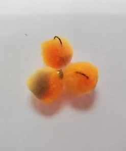 Weaver's Tackle Store Glo Ball Mini Jigs Orange Sherbet