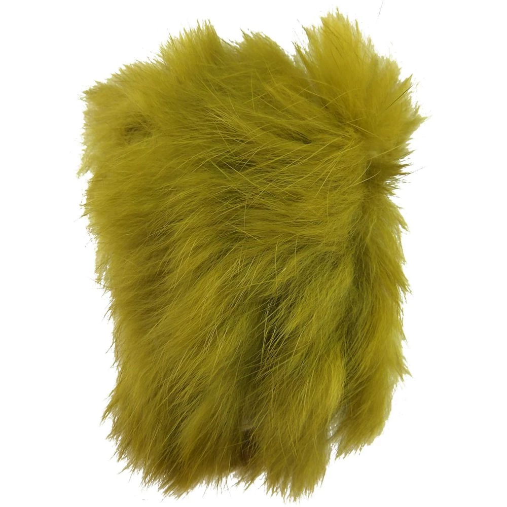 Hareline Dubbin Spirit River UV2 Rabbit Cross Cut Strips Fly Tying Supplies