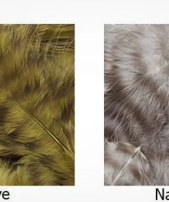 Hareline Dubbin Grizzly Soft Hackle Fly Tying Supplies