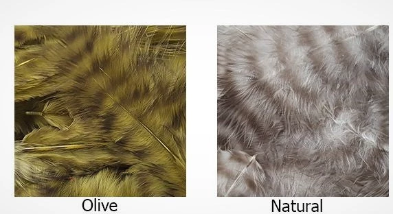 Hareline Dubbin Grizzly Soft Hackle Fly Tying Supplies