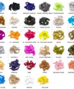 Hareline Dubbin Crosscut Rabbit Strips Fly Tying Supplies