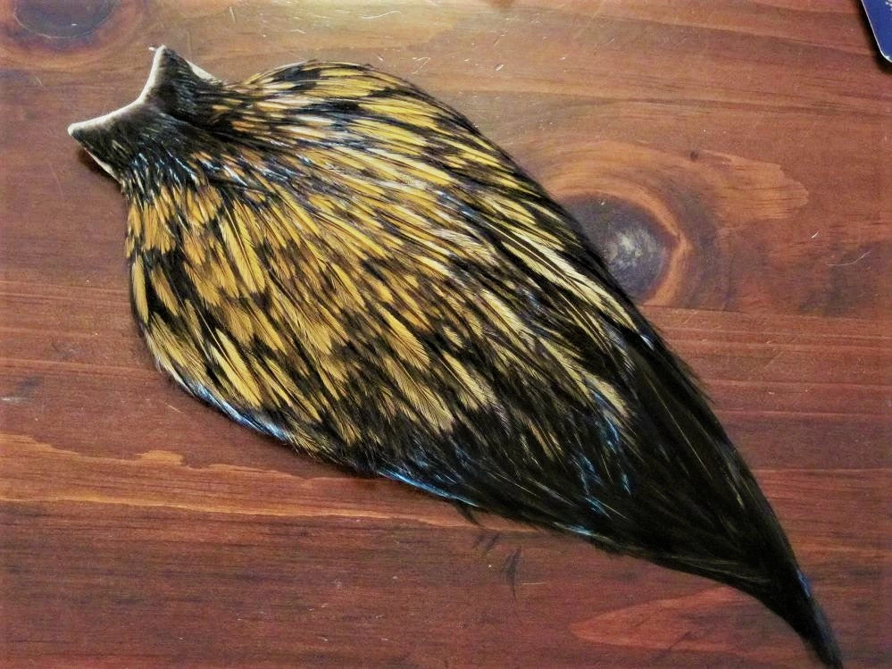 Whiting American Hackle Whole Rooster Cape~Furnace