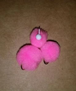 Weaver's Tackle Store Baby Pink Glo Ball Mini Jig Glo Ball Mini Jigs