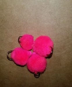 Weaver's Tackle Store Cerise Glo Ball Mini Jig
