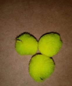 Weaver's Tackle Store Chartreuse Glo Ball Mini Jig Glo Ball Mini Jigs