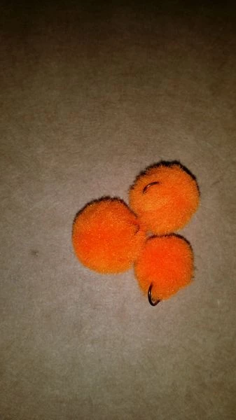 Weaver's Tackle Store Dark Roe Glo Ball Mini Jig