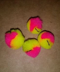 Weaver's Tackle Store Glo Ball Mini Jigs Easter Egg Glo Ball Mini Jig
