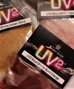 Hareline Dubbin Spirit River UV2 Dubbing And UV2 Dubbing Enhancers