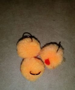 Weaver's Tackle Store LT. Roe With Red Dot Glo Ball Mini Jig