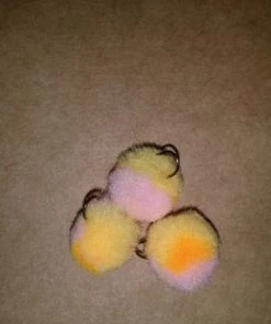 Weaver's Tackle Store Original Tri Color Glo Ball Mini Jig Glo Ball Mini Jigs