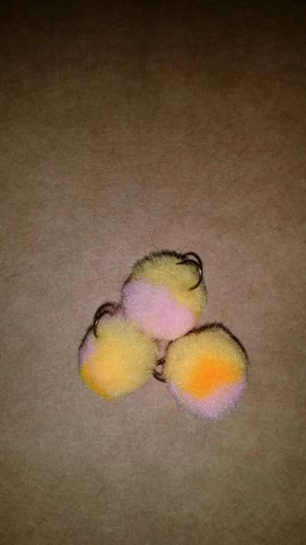 Weaver's Tackle Store Original Tri Color Glo Ball Mini Jig Glo Ball Mini Jigs