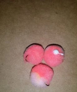 Weaver's Tackle Store Pink Shrimp Lady Glo Ball Mini Jig