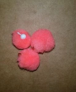 Weaver's Tackle Store Shrimp Pink Glo Ball Mini Jig