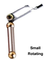 Wapsi Fly Tying Supplies Terra Rotating Hackle Pliers, Small