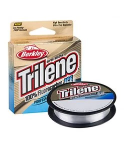 Pure Fishing Berkley Trilene Ice 100% Fluorocarbon Clear Line Fishing Line