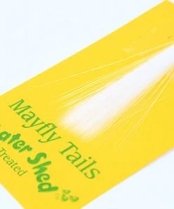 Wapsi Mayfly Tails, White Fly Tying Supplies