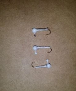 Weaver's Tackle Store White Thread Mini Jig Mini Jigs