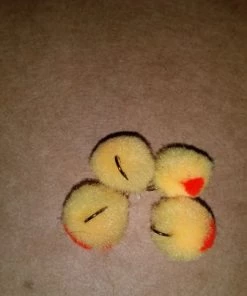 Weaver's Tackle Store Cheese With Red Dot Glo Ball Mini Jig Glo Ball Mini Jigs