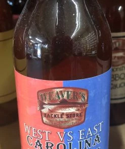 Weaver's Tackle Store West VS East Carolina BBQ Sauce Kitchen