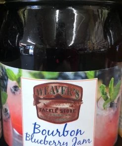 Weaver's Tackle Store Bourbon Blueberry Jam