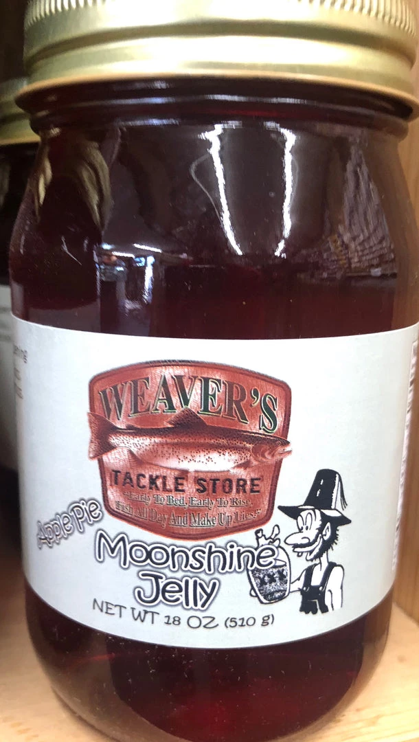 Weaver's Tackle Store Apple Pie Moonshine Jelly Kitchen