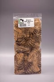 Hareline Dubbin Grizzly Soft Hackle Fly Tying Supplies