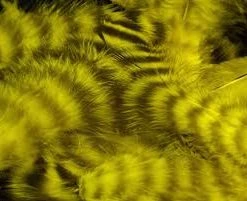 Hareline Dubbin Grizzly Soft Hackle Fly Tying Supplies