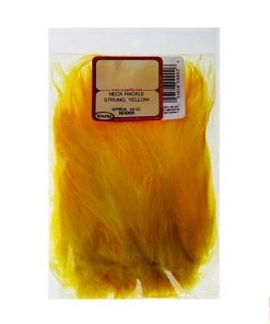 Fly Tying Supplies Wapsi Neck Hackle Strung, Yellow