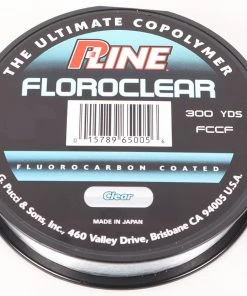 Rockin C P-Line Floroclear Fluorocarbon Coated Line Fishing Line