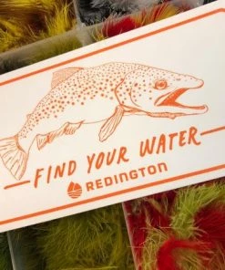 Redington Find Your Water Sticker