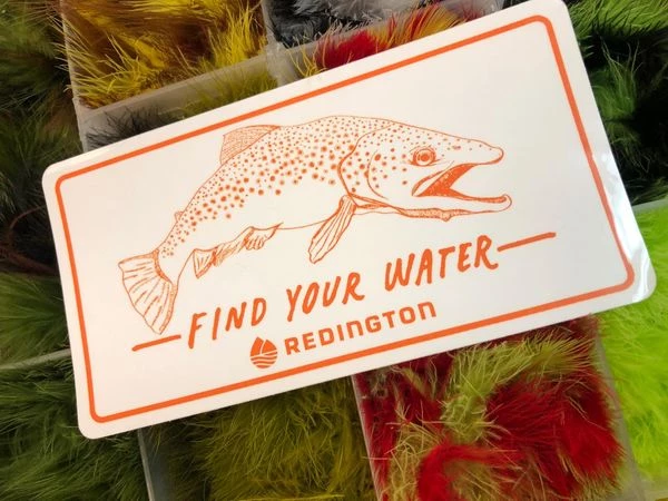 Redington Find Your Water Sticker