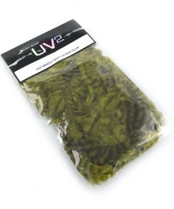 Hareline Dubbin Spirit River UV2 Soft Hackle